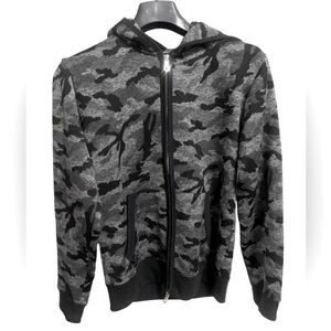 Azul by Moussy Camo Full‎ Zip Sweater Blazer Jacket Size S
